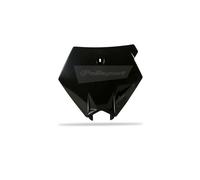 POLISPORT Matrícula delantera KTM negra, negro