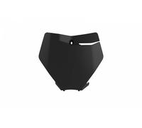 POLISPORT Matrícula frontal negra, negro