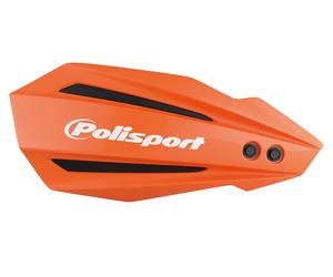 POLISPORT MX Bullit Guardamanos, blanco, tamaño 10 mm