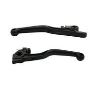 POLISPORT 91575 - Set de manetas abatibles irrompibles ATP compatible con motocicletas TRIUMPH en color Negro