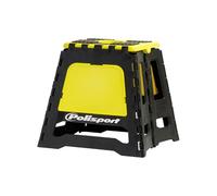 Polisport Off Road 8981500001 Caballete Plegable para Moto - Ligero, Motocross, Caballete Moto, Off-Road, Compacto, Portátil, 250 Kg, Podio Oficial FIM, Caballete Moto, Amarillo