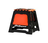 Polisport Off Road 8981500002 Caballete Plegable para Moto - Ligero, Motocross, Caballete Moto, Off-Road, Compacto, Portátil, 250 Kg, Podio Oficial FIM, Caballete Moto, Naranja