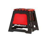 Polisport Off Road 8981500004 Caballete Plegable para Moto - Ligero, Motocross, Caballete Moto, Off-Road, Compacto, Portátil, 250 Kg, Podio Oficial FIM, Caballete Moto, Rojo
