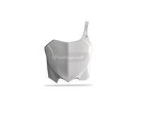 POLISPORT Placa frontal blanca Honda CRF250R/CRF450R, blanco
