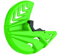 POLISPORT Protector de disco delantero verde Kawasaki KX250F/450F, verde