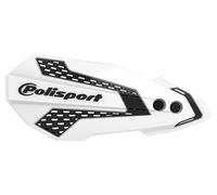 Polisport Protector de manos MX FLOW blanco/negro