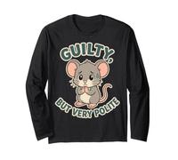 Polite Guilt Mouse Humor Funny Apology Saying Manga Larga