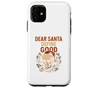 Política de Navidad Dear Santa Definir Buena Diversión Parodia Hombre Carcasa para iPhone 11