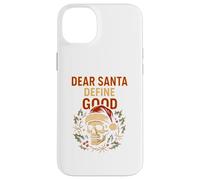 Política de Navidad Dear Santa Definir Buena Diversión Parodia Hombre Carcasa para iPhone 14 Plus