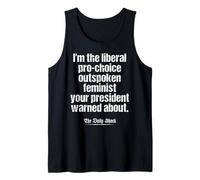Política Feminista Abierta a Favor de la elección Liberal Camiseta sin Mangas