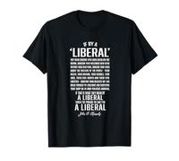Política Liberal para la Cita Electoral Estadounidense por Camiseta