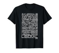 Política Liberal para la Cita Electoral Estadounidense por Camiseta