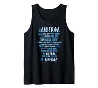 Política Liberal para la Cita Electoral Estadounidense por Camiseta sin Mangas