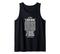 Política Liberal para la Cita Electoral Estadounidense por Camiseta sin Mangas