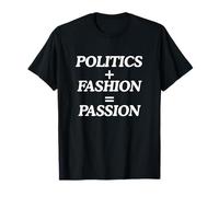 Política Más Moda Igual Pasión Divertido Obsceno Mordaza Meme Camiseta