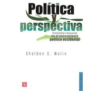 Politica Y Perspectiva: Continuidad E Innovación En El Pensamiento Político Occidental / Continuity and Innovation in Western Political Thought (Politica Y Derecho)