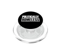 Políticamente sin hogar Anarquista Libertario Anarquista PopSockets PopGrip para MagSafe