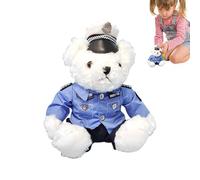 Políticas de peluche de oso | Políticas de peluche - Lindo peluche suave, oso de peluche decorativo, regalo sorpresa de cumpleaños y Navidad para niños y niñas