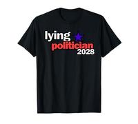 Político mentiroso 2028 Divertida sátira política Electoral Camiseta