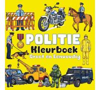 POLITIE Kleurboek Dik & Eenvoudig: Voor volwassenen, senioren en kinderen | 51 Eenvoudige ontwerpen met dikke lijnen, politieauto's, speurhonden (K9), ... Eenvoudige Kleurboeken door Coloring Story)