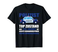 Polizei Geburtstag 55 años Polizei Polizisten Camiseta