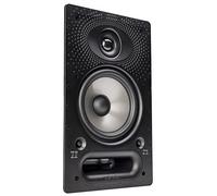 Polk Audio Altavoz de Pared 65-RT (1) Controlador de 6.5 Pulgadas, Serie Vanishing con Sonido Premium, Puerto de alimentación y Rejilla para Pintar, Color Blanco