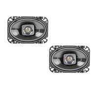 Polk Audio DB+ Series - Altavoces coaxiales de 4 x 6 Pulgadas con | Altavoz de audio de 2 vías para barco y coche, respuesta de frecuencia de 50-22 kHz, cono woofer de polipropileno y tweeter