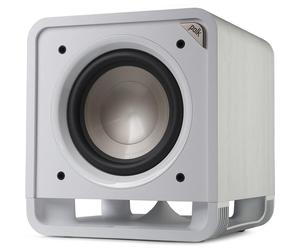 Polk Audio HTS 10 blanco - Subwoofer, 200 W, Bass-reflex