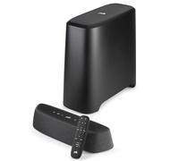 Polk Audio MagniFi Mini AX Barra de sonido con subwoofer inalámbrico (modelo 2022), certificado Dolby Atmos y DTS:X, tecnologías patentadas VoiceAdjust y SDA, diseño ultracompacto, fácil configuración