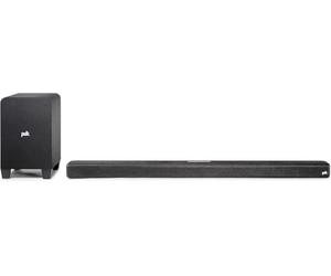 Polk Audio Signa S4 - Barra de Sonido Ultrafina para TV con subwoofer inalámbrico, Sonido Envolvente Dolby Atmos 3D, Compatible con 8K, 4K, TV HD, eARC y Bluetooth, Color Negro