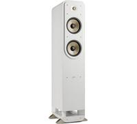 Polk Audio Signature Elite ES55 - Altavoz de Torre con Certificado de de Alta resolución y Dolby Atmos y DTS: Compatible con X, Tweeter de 1 Pulgada y (2) Woofers de 6,5 Pulgadas, Color Blanco
