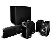 Polk Home Cinema 5.1 Audio TL1600, 180W, Bass Reflex, Negro