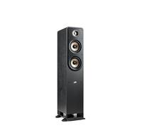 Polk Signature Elite ES50 Pareja Altavoces de Suelo Hi-Fi Negros | Altavoces estéreo HiFi de alta resolución, certificados Hi-Res, compatibles con Dolby Atmos y DTS:X