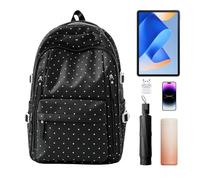 Polkå Dót Backpack - Women's Lightweight Nylon Rucksack | Cute Casual Daypa