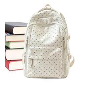 Polkå Dót Backpack - Women's Lightweight Nylon Rucksack | Cute Casual Daypa