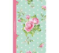 Polka Dots & Petals: Vintage Floral Journal | Cute Cottagecore Notebook | for Writers, Teens, Adults: 120 Lined pages, 5 x 8 inches, preppy aesthetic, ... endpapers, self-care diary, gift idea