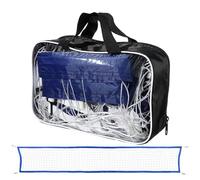 Polletter COLLEYBALL NET - AJUSTABLE 24FT con postes telescópicos | Construcción de PVC duradera, bases rellenables, instalación fácil, ideal para piscinas intermedias, incluye voleibol y bomba