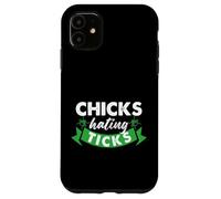 Pollitos que odian las garrapatas Conciencia de la enfermedad de Lyme Carcasa para iPhone 11