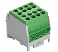 Pollmann HLAK 25 1/6 M2 - Abrazadera de derivación (25 mm, color verde)