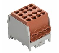 Pollmann HLAK 25-1/6 M2 - Terminal de derivación para cables principales, color marrón