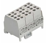 Pollmann HLAK 25-3/6 S - Abrazadera de derivación (gris), 1 unidad