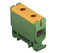 Pollmann UK 50/1 PE - Abrazadera universal (1 unidad), color verde y amarillo