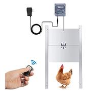 Pollo abrelatas automático Kit de mandos a distancia for abridor de puerta de casa inteligente Granjas Mascotas Perro Herramientas reemplazable cuerda trenzada,Modos de energía flexibles