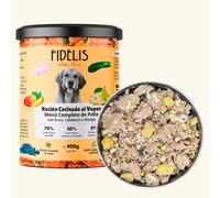 Pollo con arroz, calabacín y mango (tarro de 400 g)