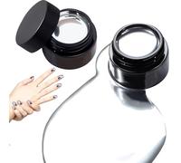 Pollo de uñas de gel cromado gel de pintura metálica para uñas 2pcs espejo 3D esmalte de uñas cromado 10 g de esmalte de gel reflectante de alto brillo.