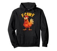 Pollo Divertido F-Caw-F Pollo FCAWF Sudadera con Capucha