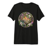 Pollo Dorado Invierno observador de Aves Primavera pájaro Cantor pájaros Camiseta Premium