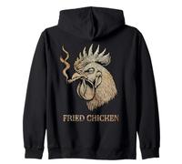 Pollo Frito Fumar Hierba 420 Stoner Cannabis Marihuana Sudadera con Capucha