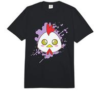 Pollo Gallo en Japonés Estilo Kawaii Animal Japón Comfort Colors Adult Heavyweight T-Shirt
