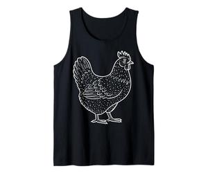 Pollo Ilustración Mamá Pollo Camiseta sin Mangas